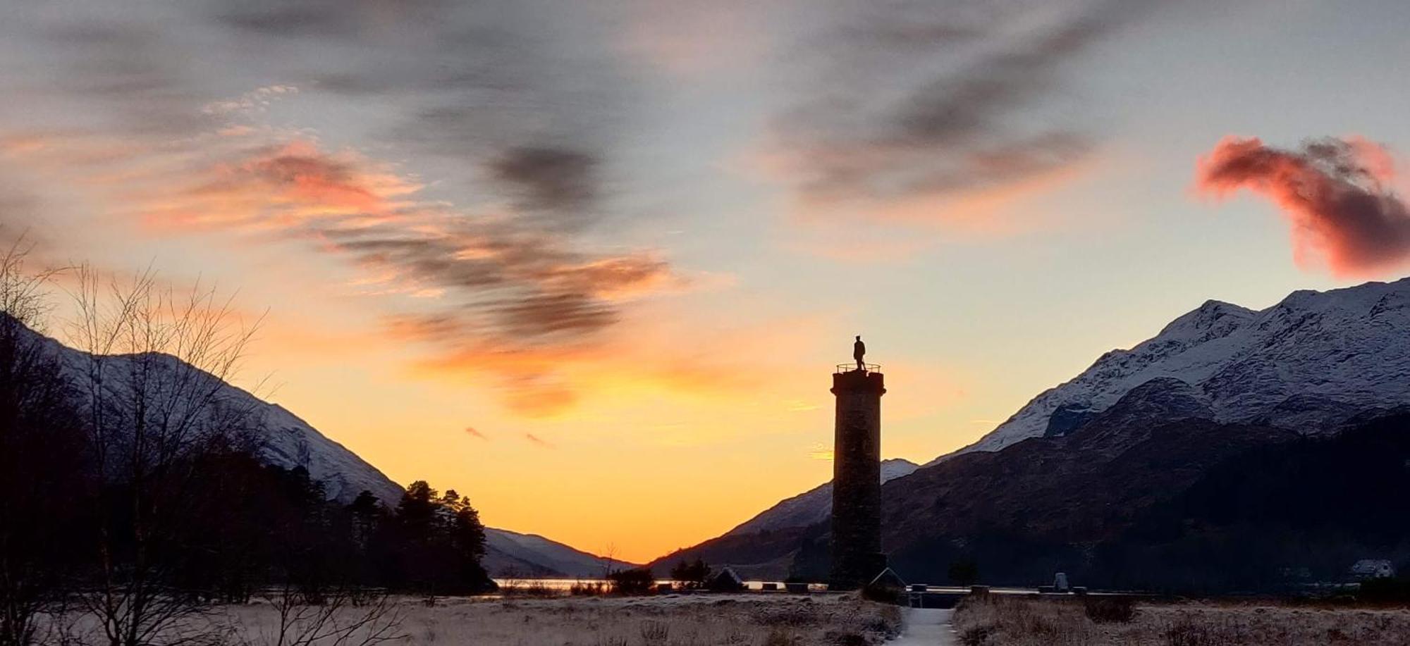 Вілла Number 4, Loch Shiel View Гленфіннан Екстер'єр фото